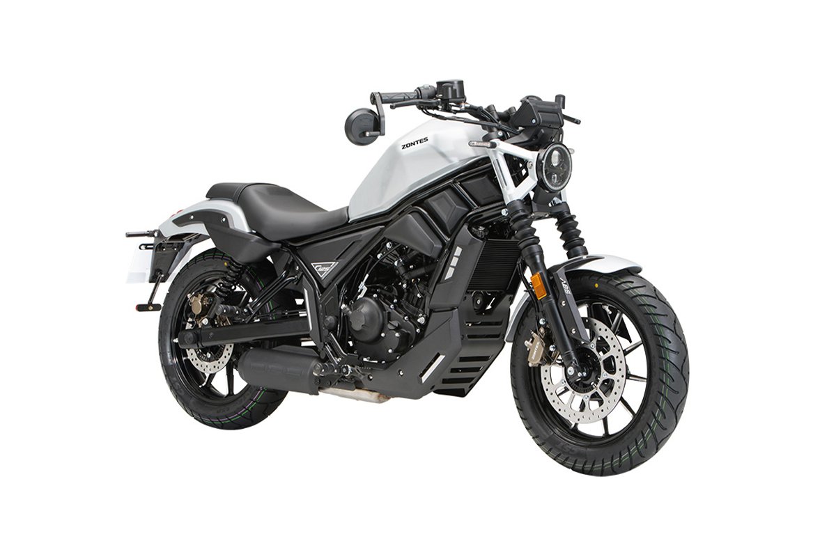 Zontes 125C2 blanco