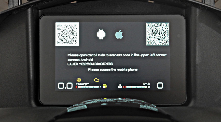 Cuadro TFT full color — Zontes 125E