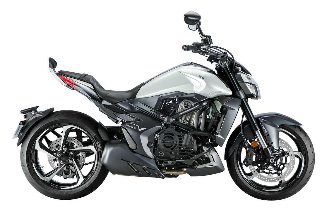 Zontes 350V plata