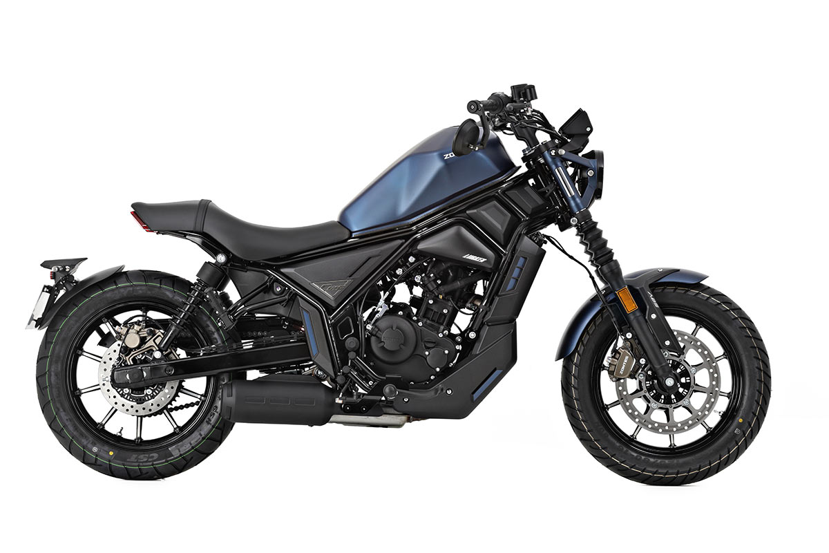 Zontes 125C azul mate