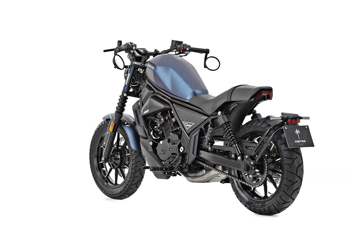 Zontes 125C azul mate