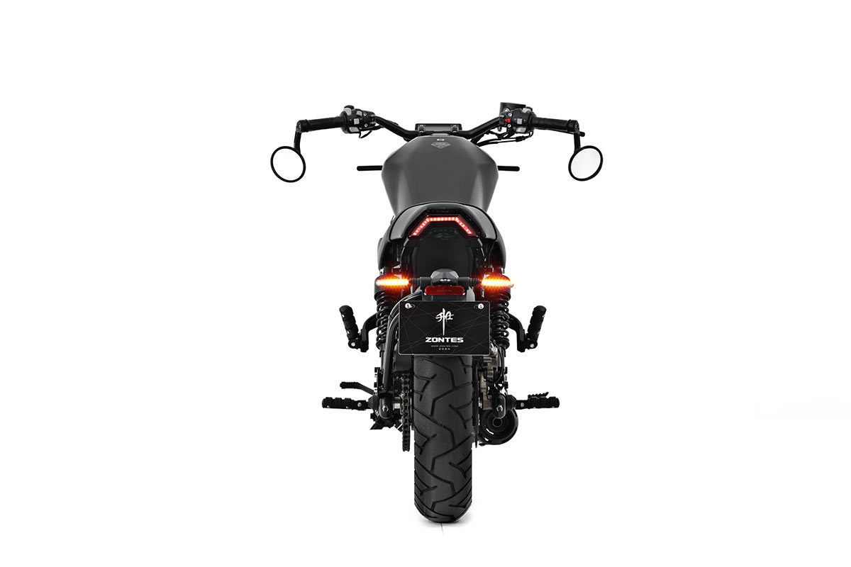 Zontes 125C negro