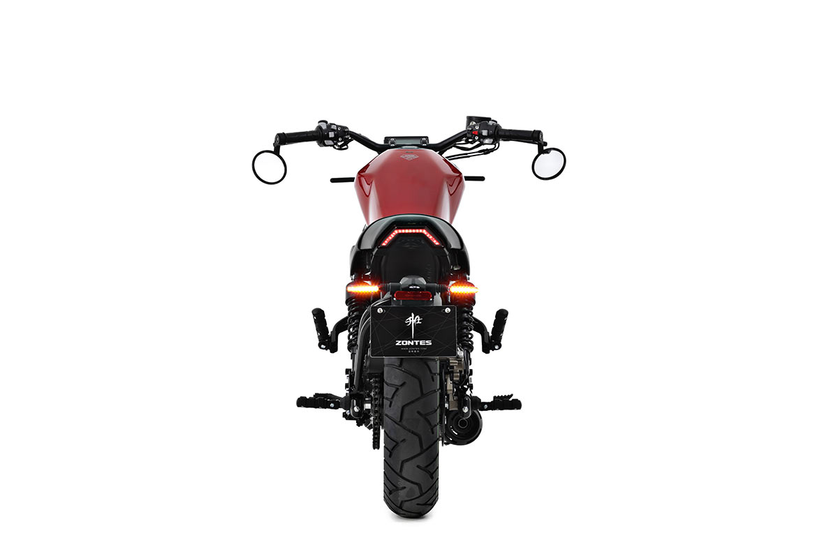 Zontes 125C rojo