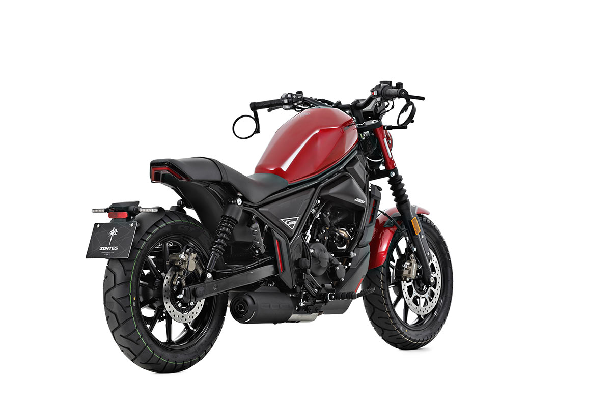 Zontes 125C rojo