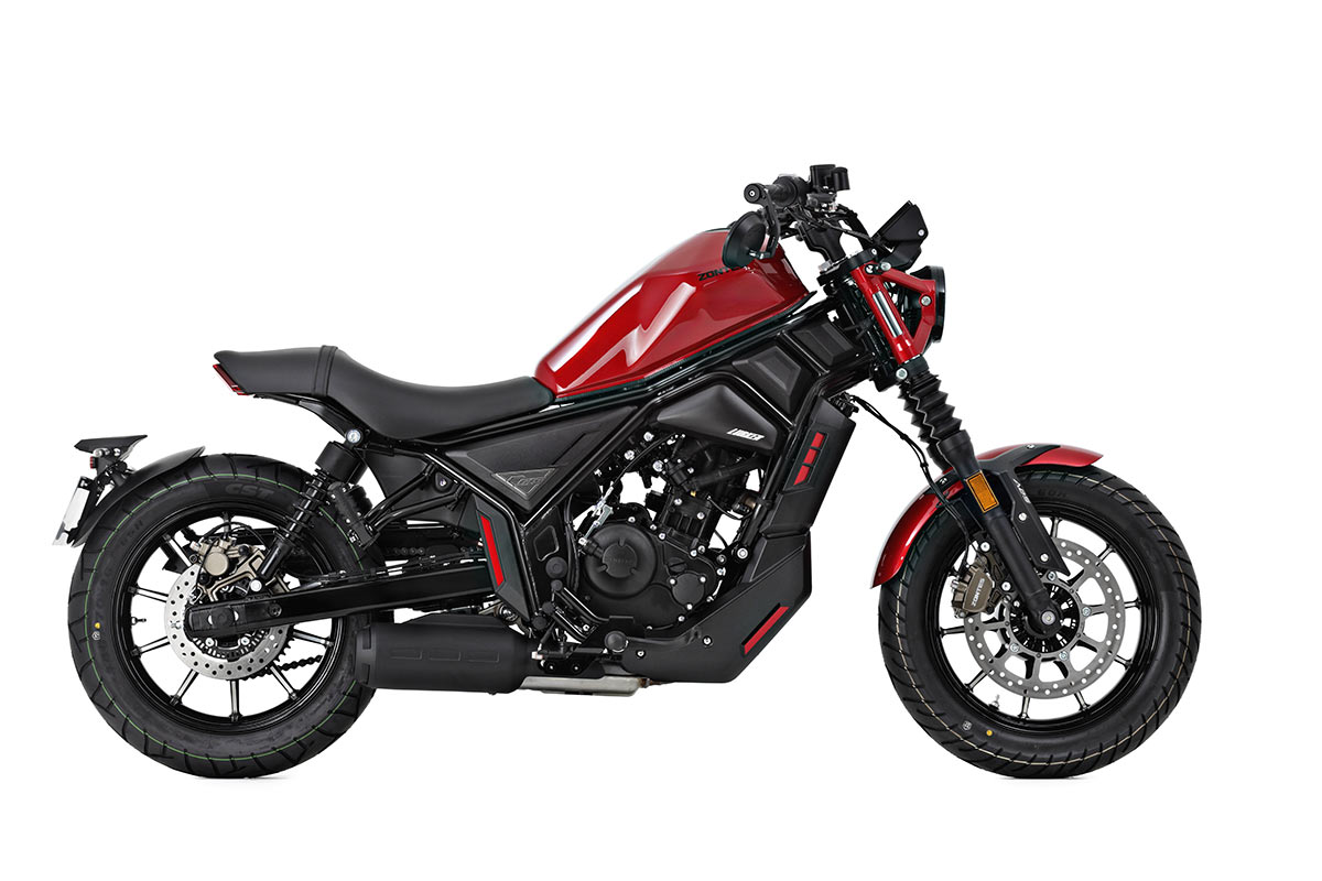 Zontes 125C rojo
