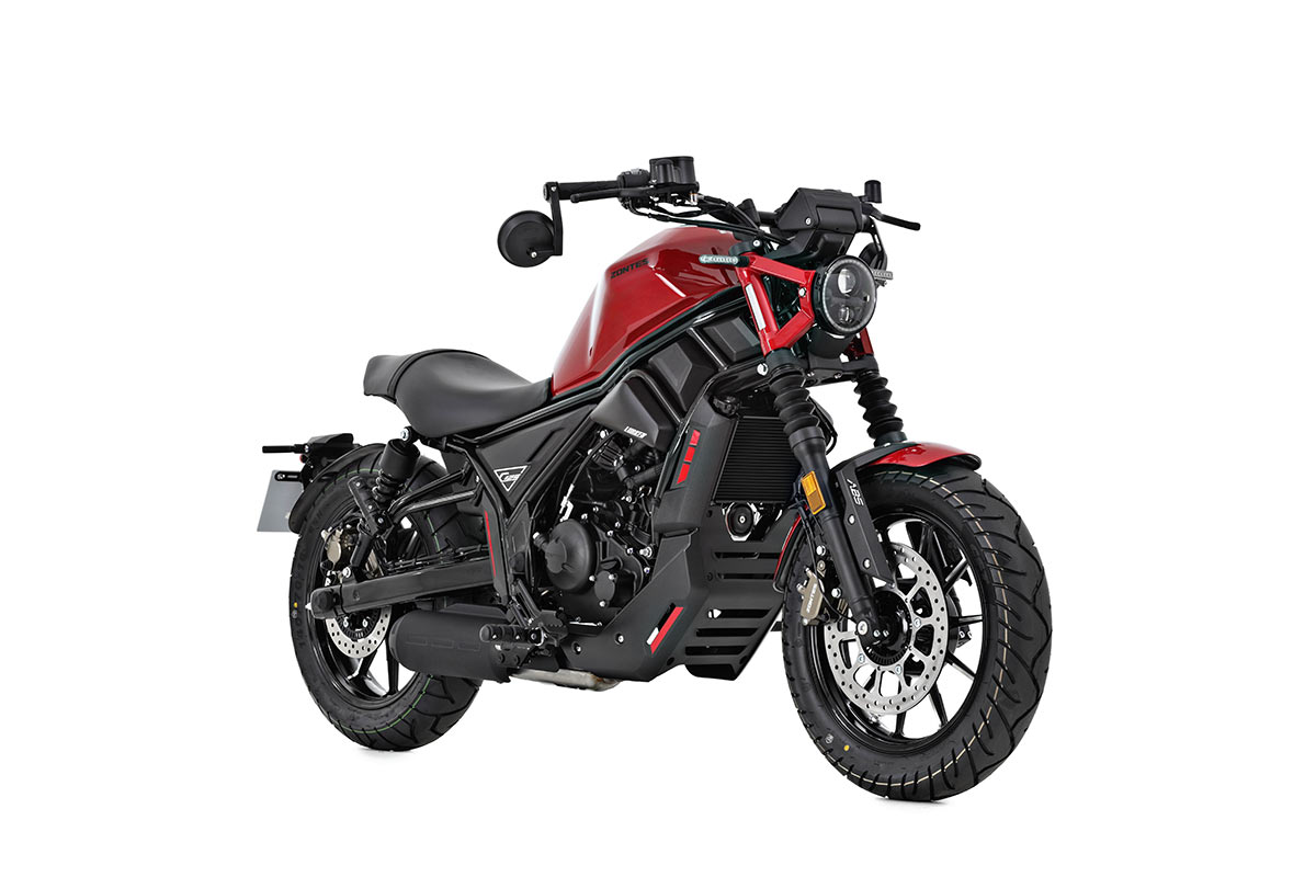 Zontes 125C rojo