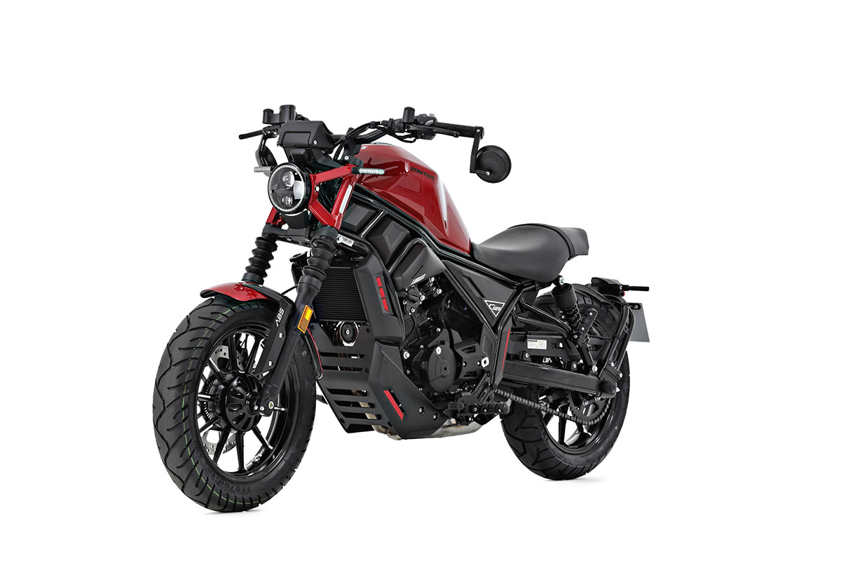 Zontes 125C rojo
