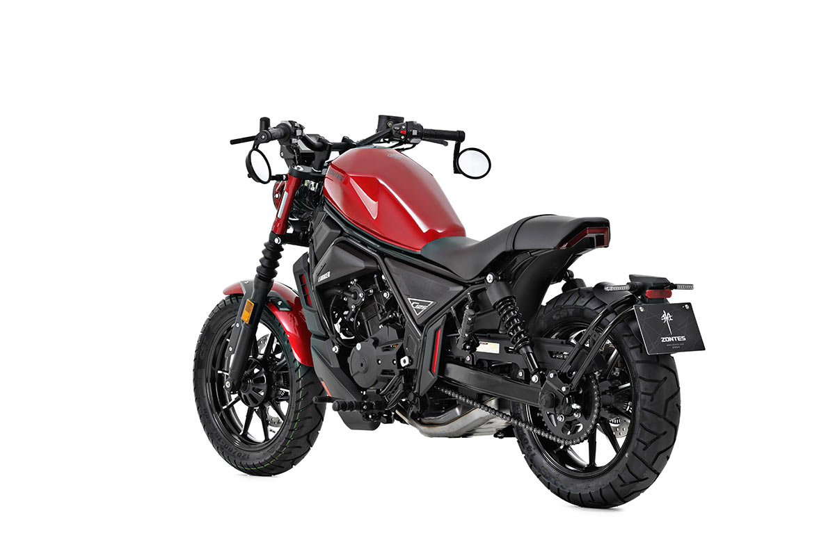 Zontes 125C rojo