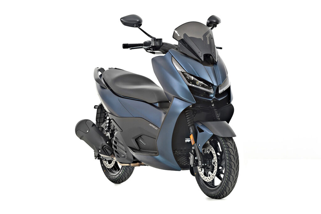 Zontes 125E azul mate