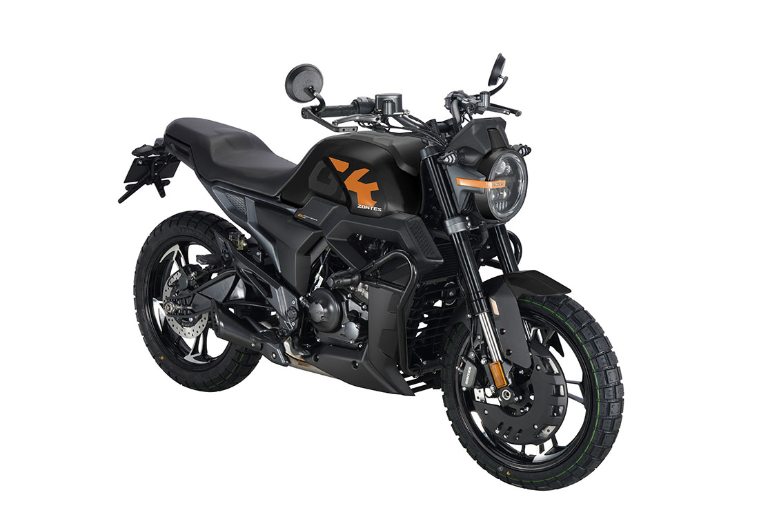 Zontes GK125 naranja