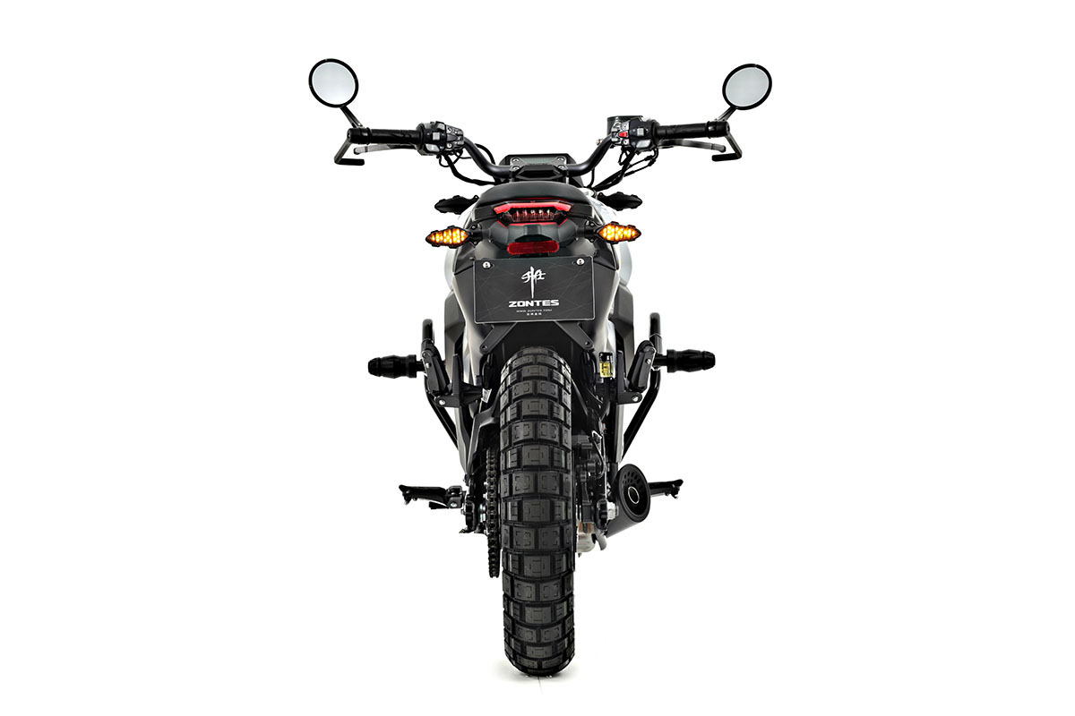 Zontes GK125 X plata-amarillo