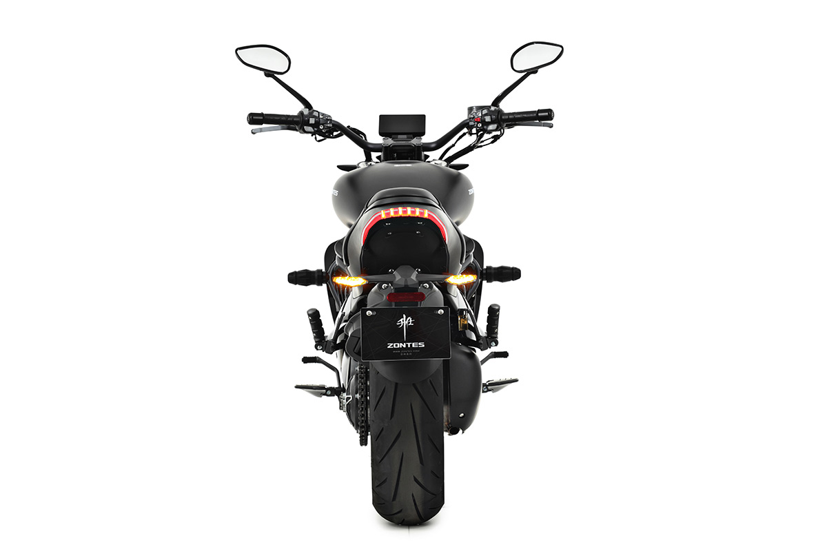Zontes 350S negro mate