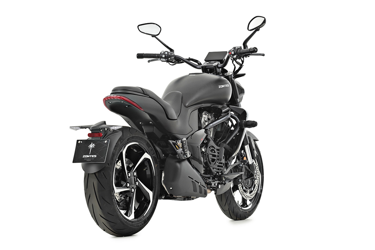 Zontes 350S negro mate