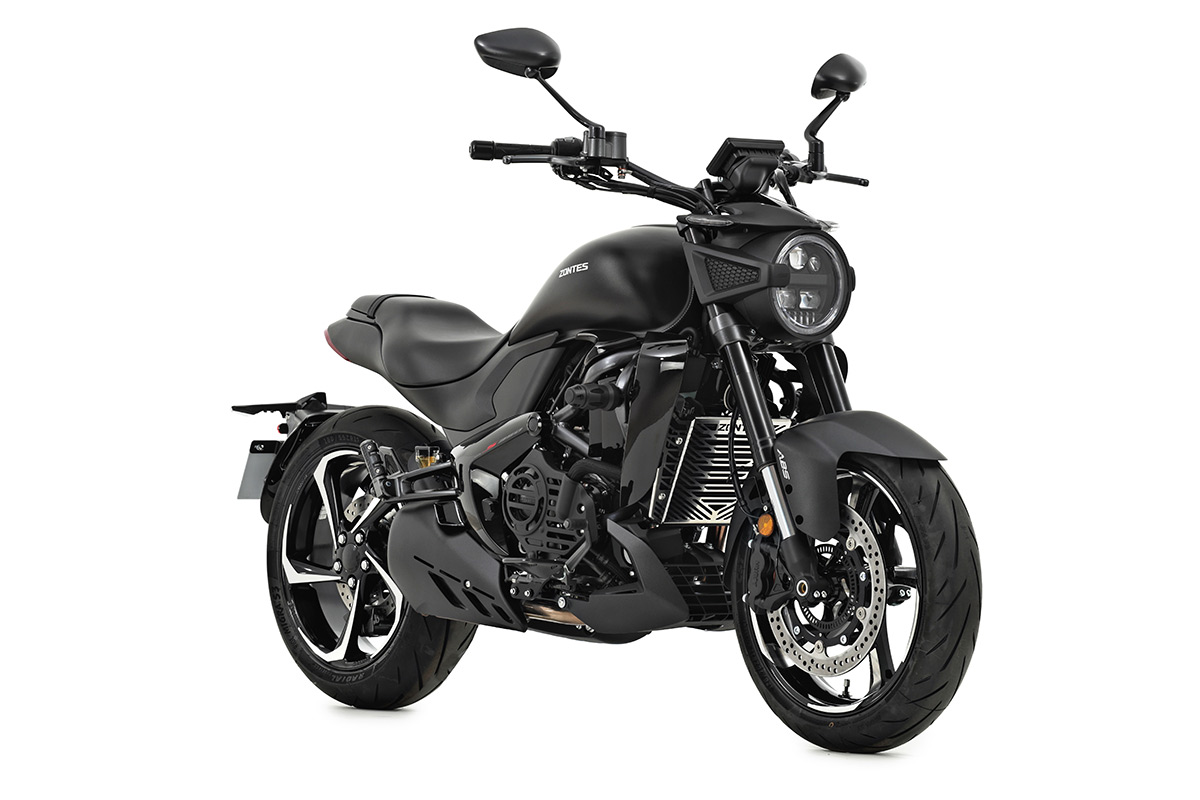 Zontes 350S negro mate