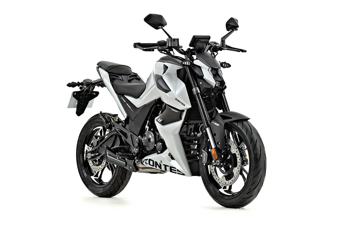 Zontes 125U gris-plata
